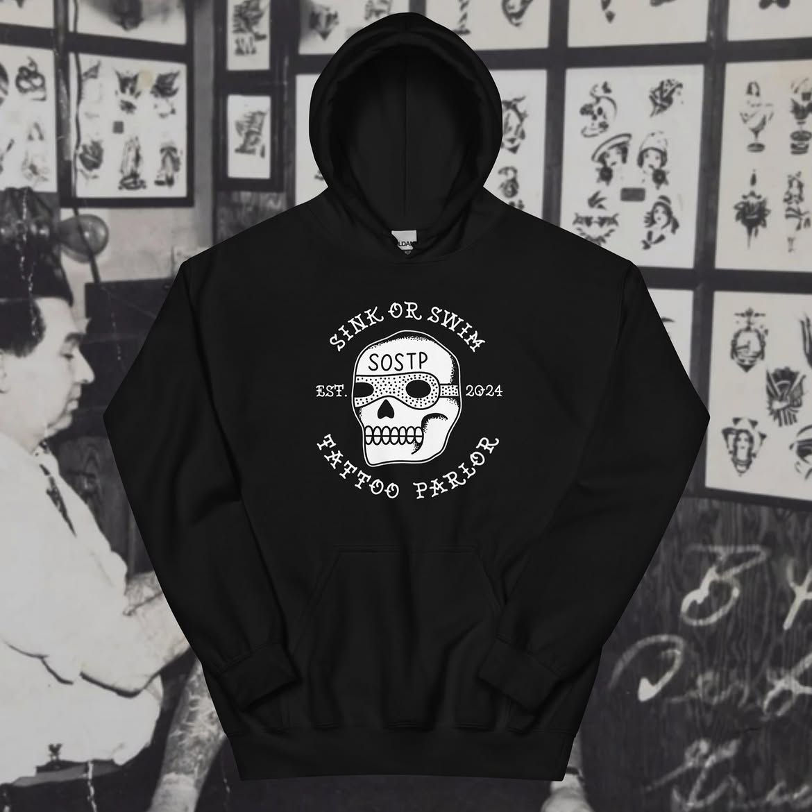 SOSTP Speed Skull Hoodie