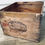 Thumbnail: Vintage Wooden Pine Cocoa Advertising Box