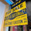 Thumbnail: Vintage Enamel English Real Estate Advertising Sign