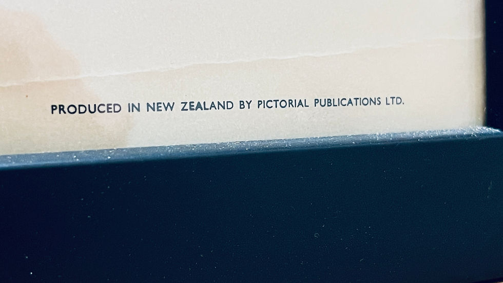 Thumbnail: Vintage NZ Travel Poster Mt Egmont