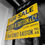 Thumbnail: Vintage Enamel English Real Estate Advertising Sign