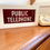 Thumbnail: Original NZ Glass Telephone Box Sign