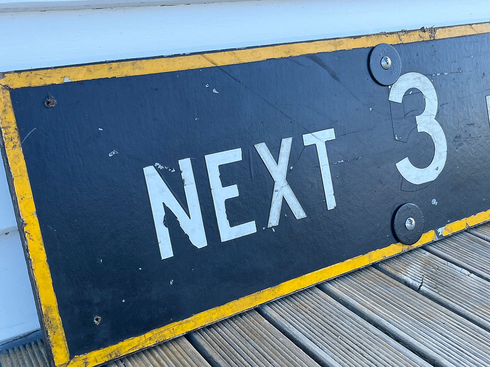 Thumbnail: Vintage NZ Roadwork Sign