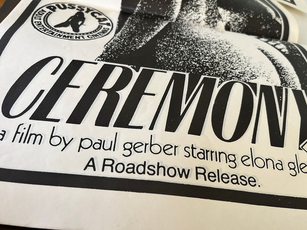 Thumbnail: Ceremony Erotica Australian Daybill Movie Poster