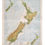 Thumbnail: Vintage Physical Map of New Zealand
