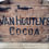 Thumbnail: Vintage Wooden Pine Cocoa Advertising Box