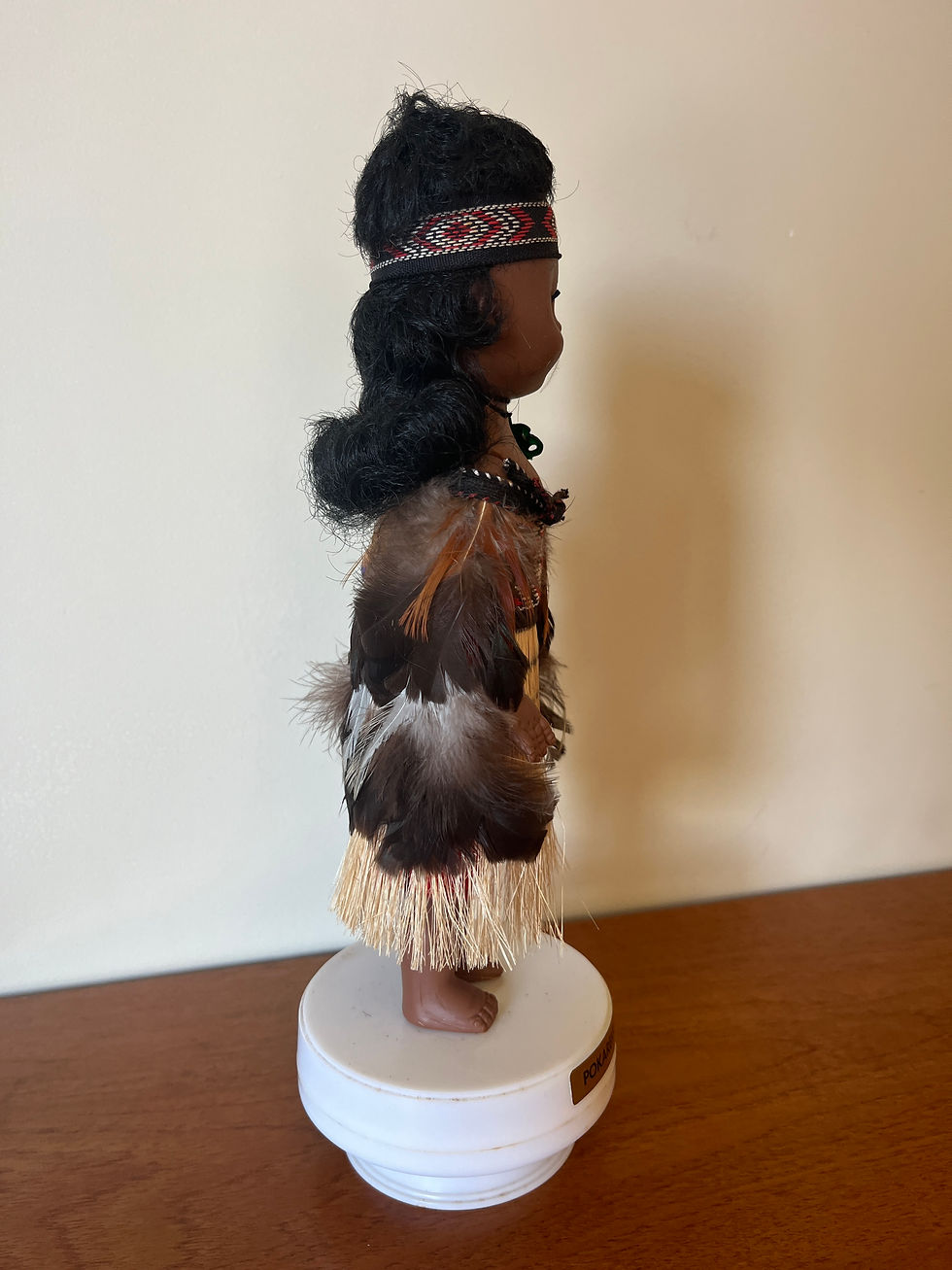 Thumbnail: Vintage Souvenir Musical Maori Doll