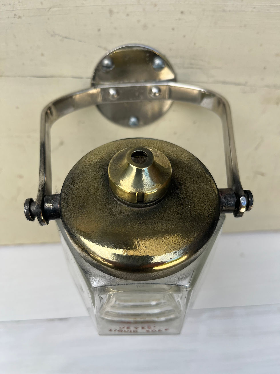 Thumbnail: Vintage Jeyes Liquid Soap Dispenser