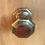 Thumbnail: Victorian Brass Octagonal Door Pull / Knob