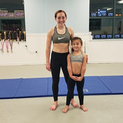 Sisters Julia and Charlotte twinning at dance today! So cute!!😊💙.jpg