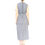 Thumbnail: Long Drape Origami Fold Cotton Summer Style Loose Fitting Feminine Dress Attire