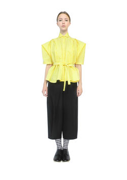 The farmers shirt & pleated trousers