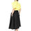 Thumbnail: Buy Now Shop Order Purchase Ladies Oringinal Luxury Avante Garde Voluminous Essential Drapey Skirt