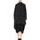 Thumbnail: Black Shirt Front View Edgy Avant Garde Stylish Elegant Timeless Bespoke Street Buttoned Artistic Original Shirt