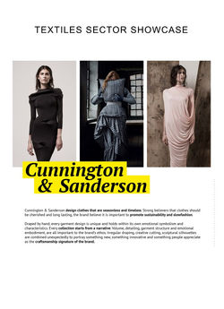 textiles sector showcase cunnington & sanderson