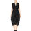 Thumbnail: Black Dress Front View Couture Luxury Designer Frock Gown Attire Clothing Womenswear Chic Elegant Style Timeless Artisan