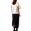 Miniatura: Symmetrical Draped Elegant Jersey Skirt Full Length Long Zero Waste Timeless Classic Essential Garment Ladies Style