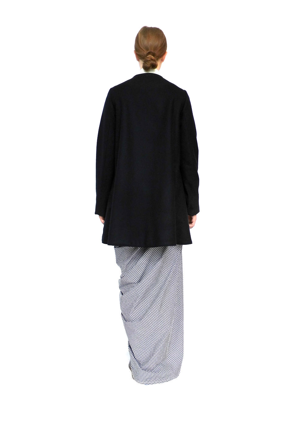Thumbnail: Modern Wrap Snap Fastening Made In Britain Clothes Style Jacket