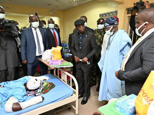 President Tinunbu Visit Victims Of Benue Attack