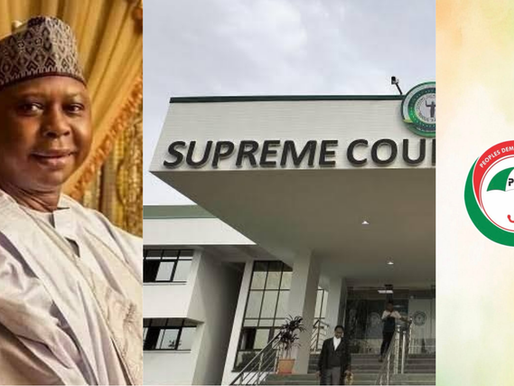 Turaki-Led PDP Faction Loses As Supreme Court Voids Ibadan Convention