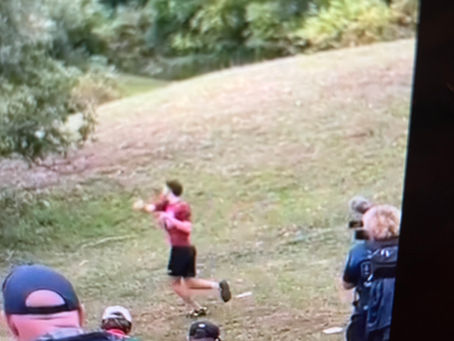 Rainers Balodis, hole 17, 2026 World Championships