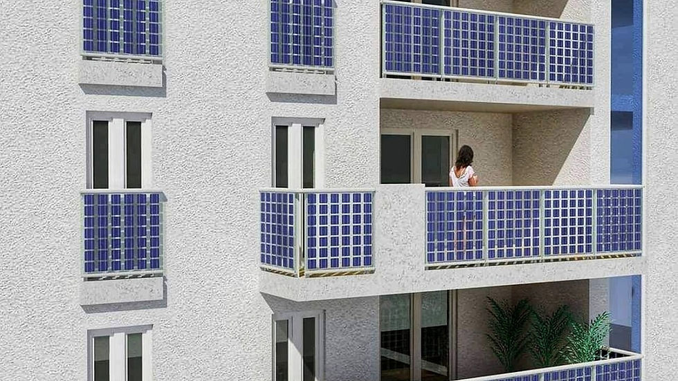 Kit Fotovoltaico da balcone Small