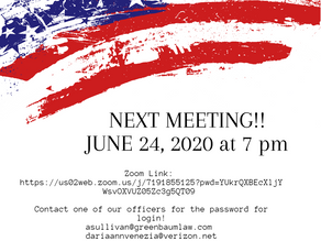 June 24, 2020 Meeting!