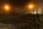 Border Wire at Night