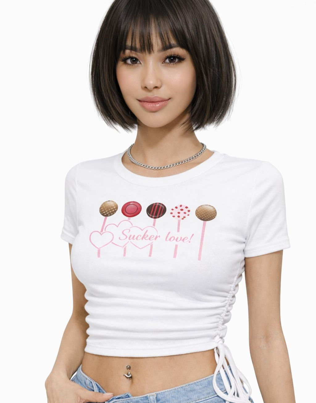 Sucker Tease Female White