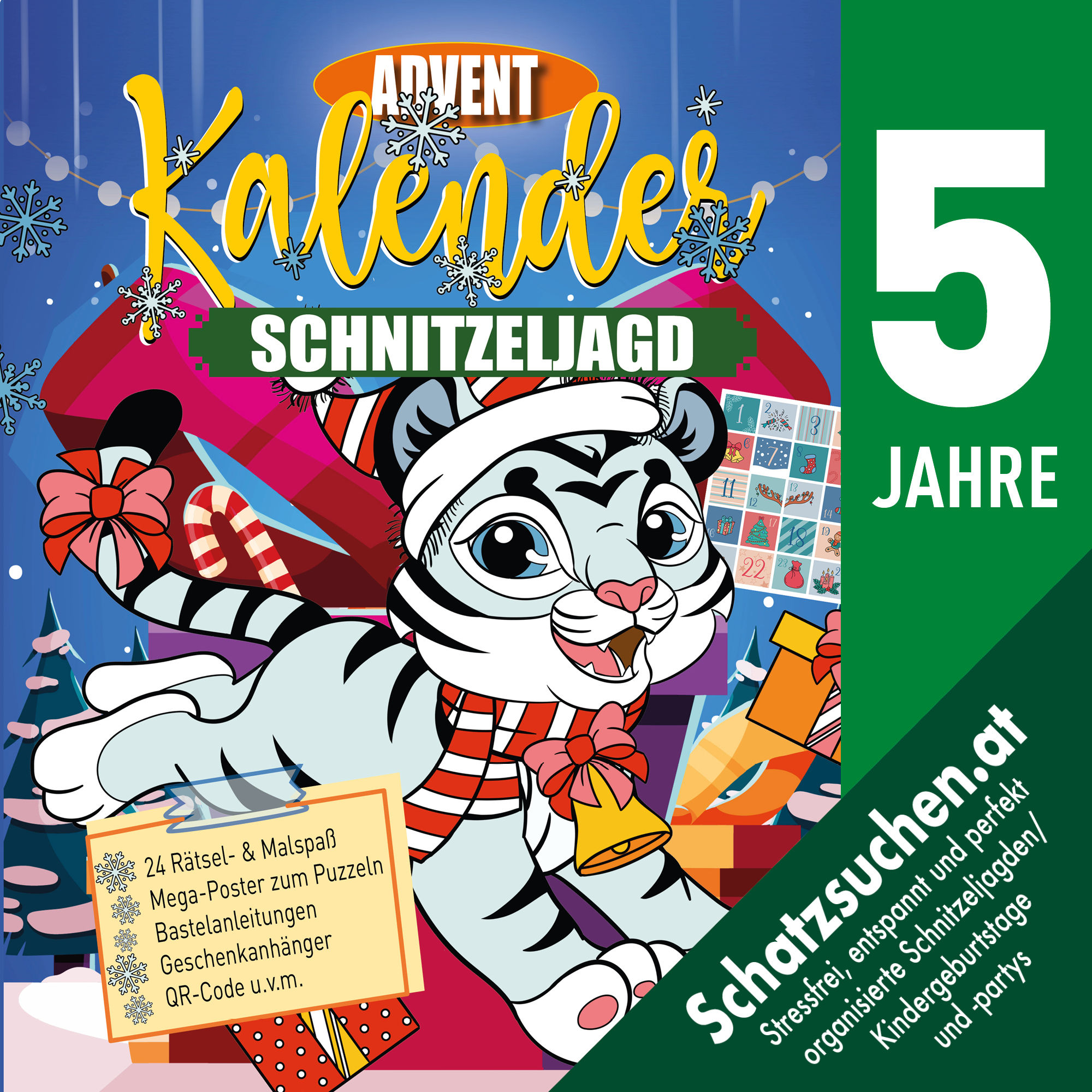 Adventkalender Schatzsuche ab 5 Jahren