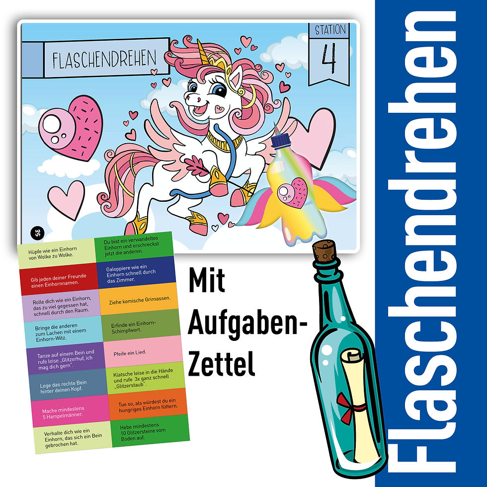 Miniaturbild: Einhorn Schatzsuche mit Armband ab 5 Jahren