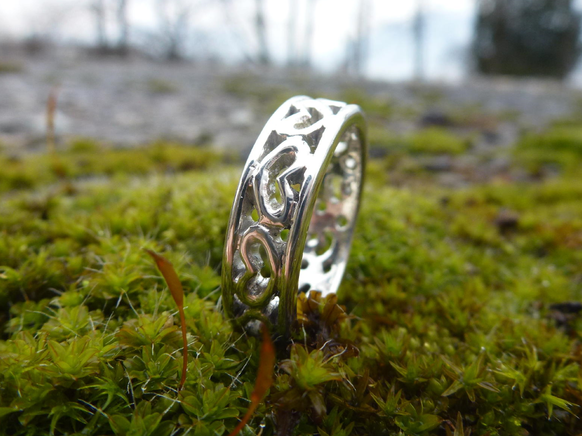 Argent découpe coeurs