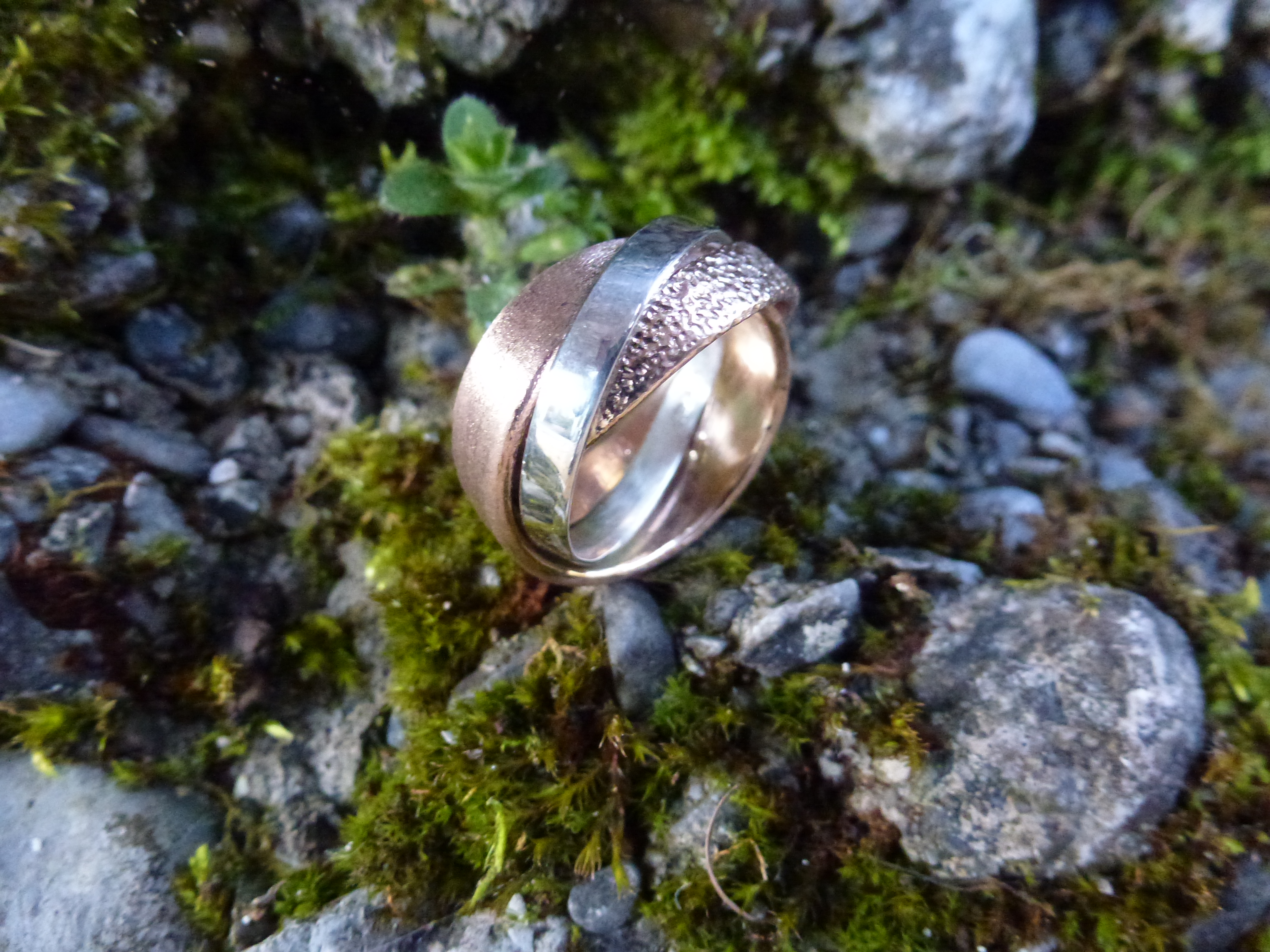 Argent - or rose