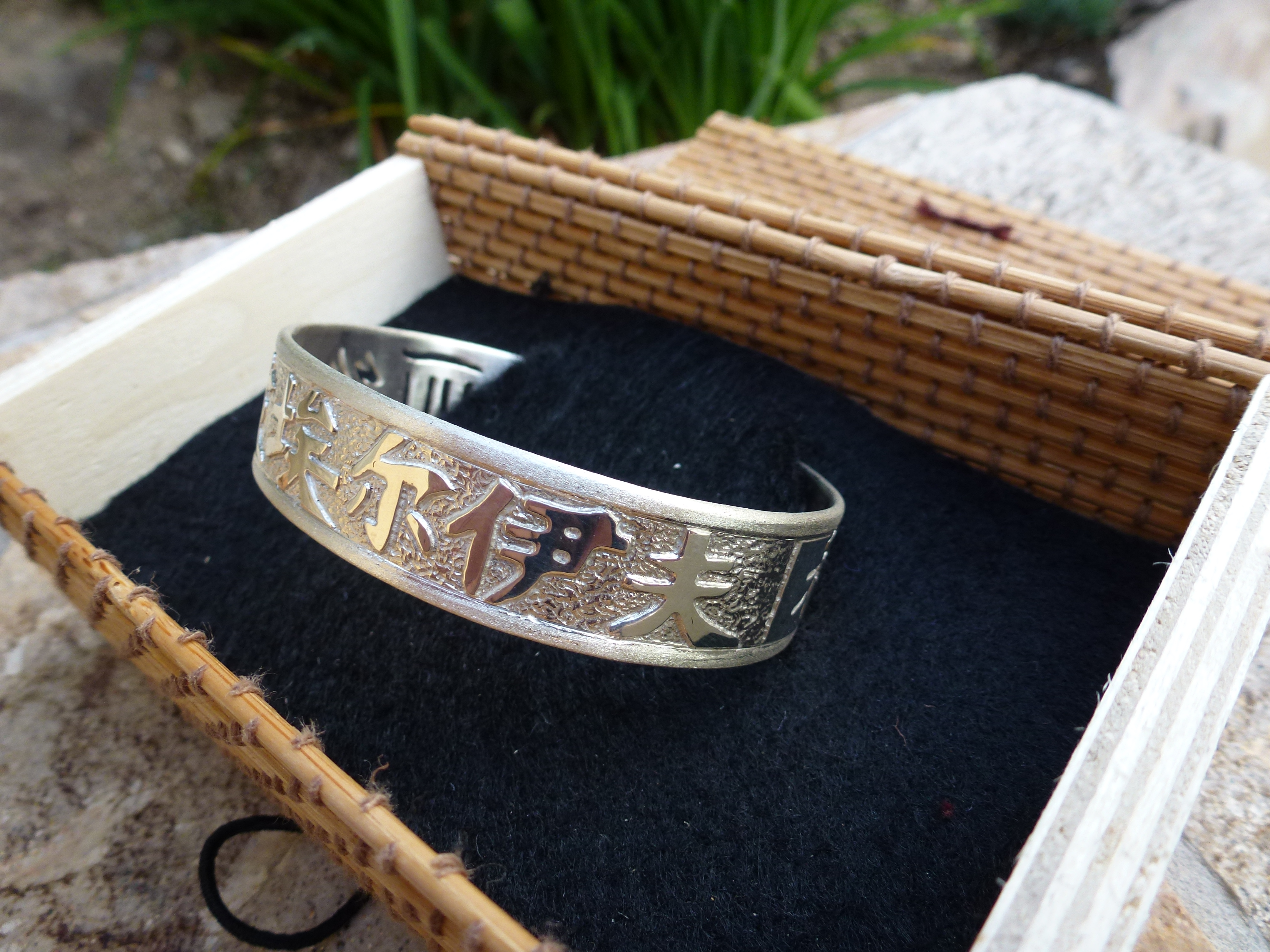 Bracelet signe Chinois Argent
