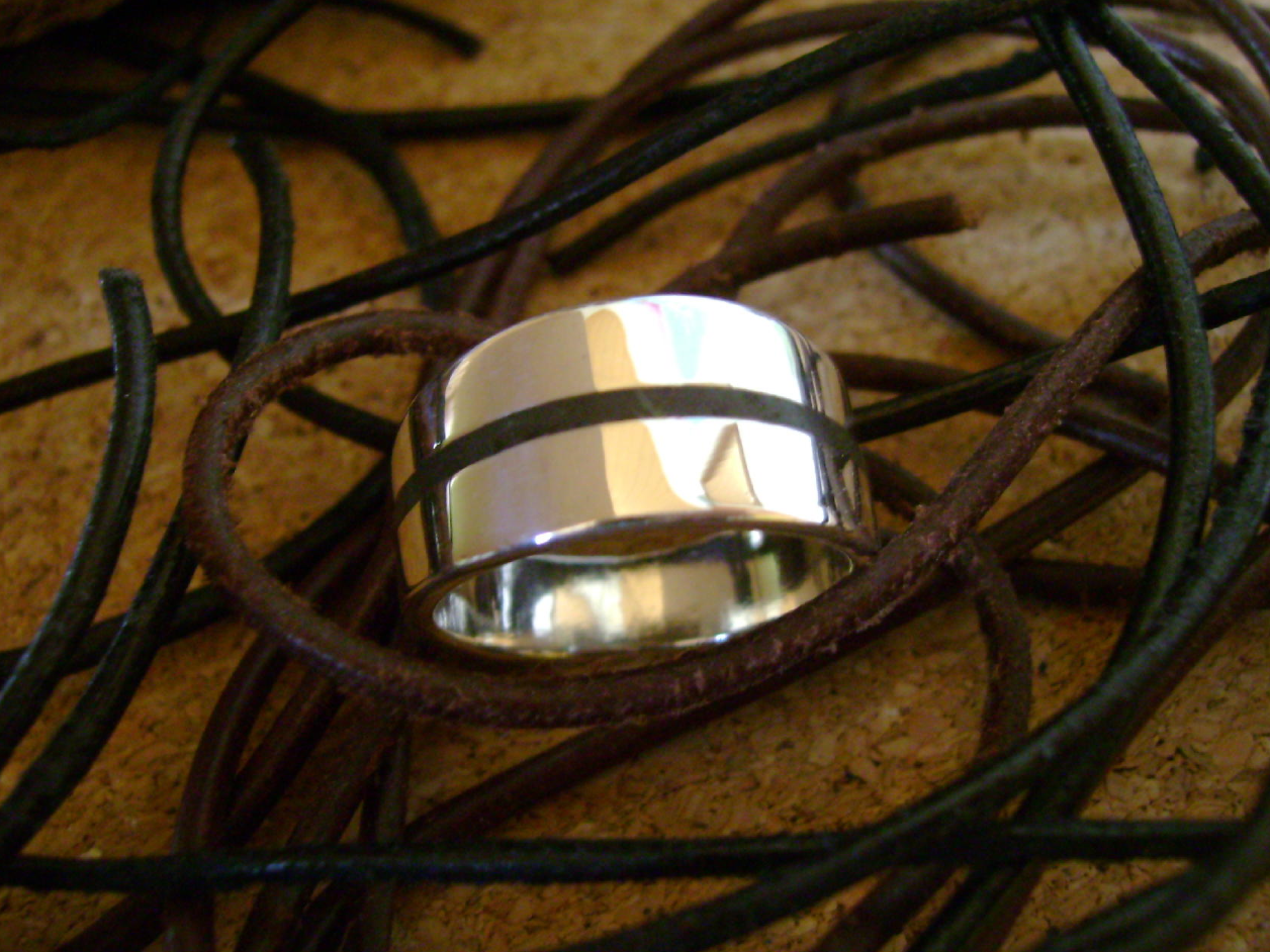 Argent - Cuir
