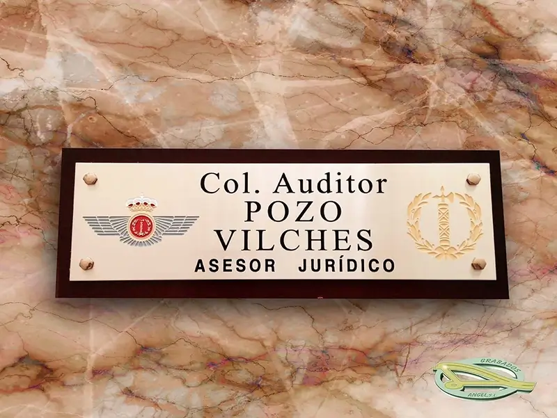 placa comercial grabadas