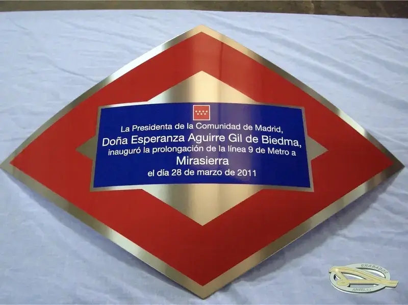 placa inauguración