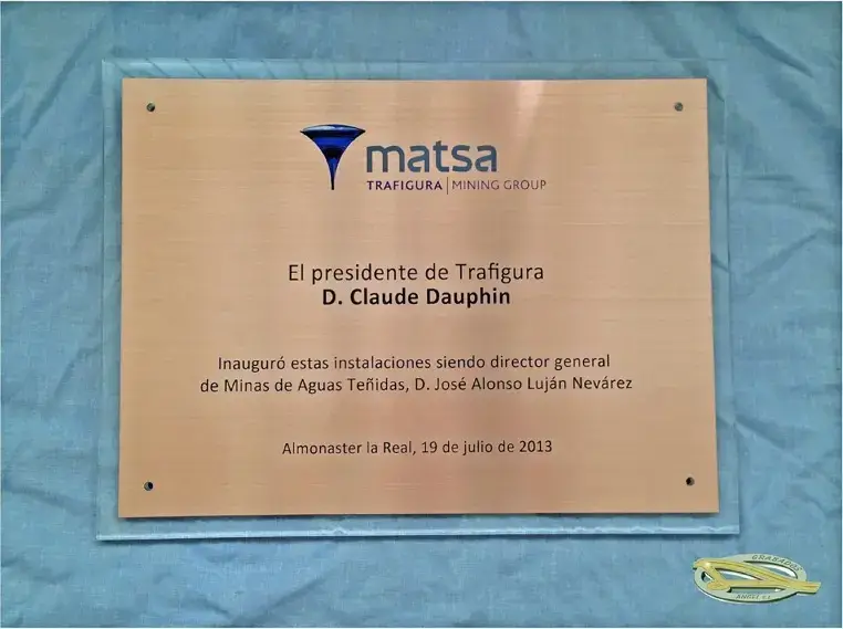 placa inauguración