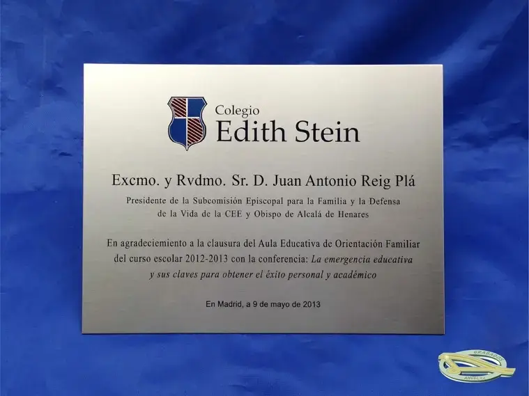 placas inauguración