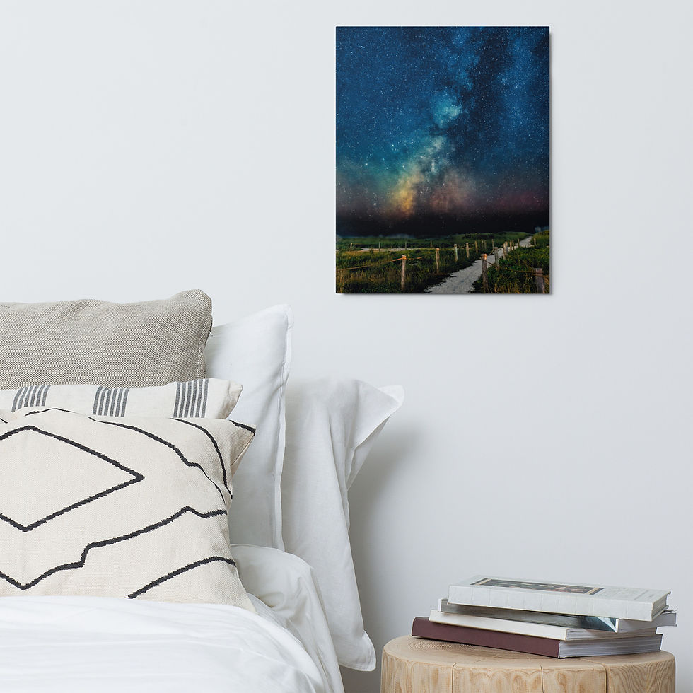 Thumbnail: Following the Path - Metal Print