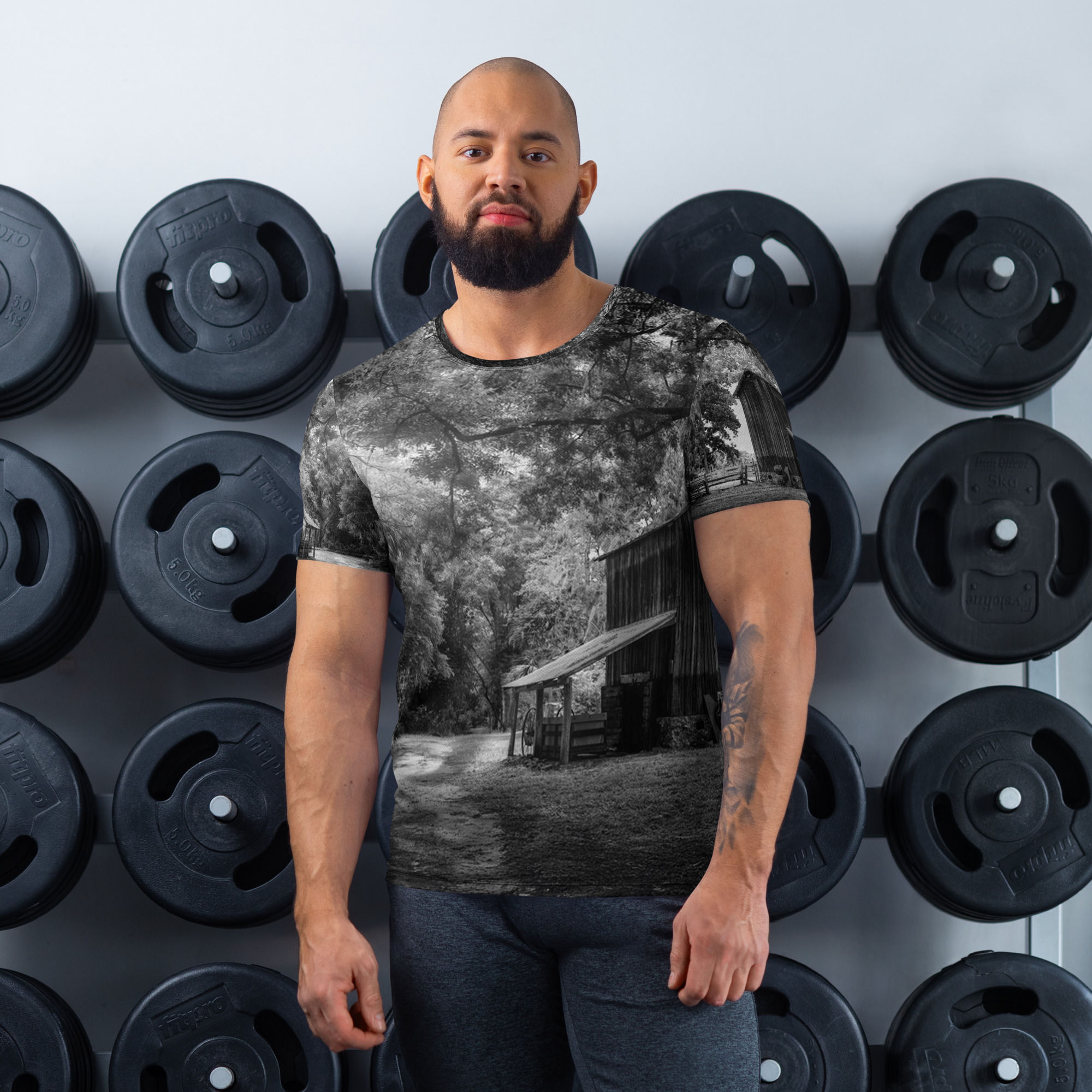 Florida Homestead Men's Athletic T-shirt