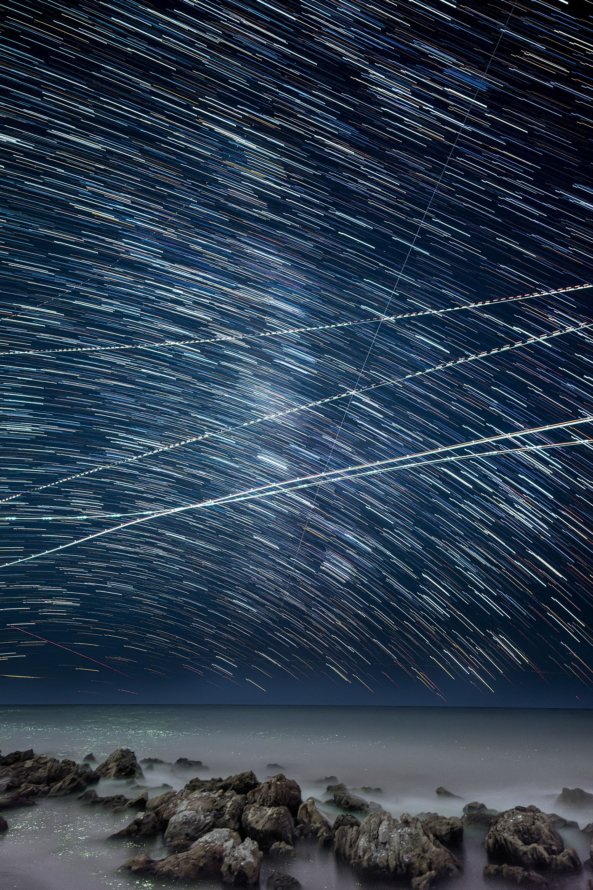 © Donnavon Evans - Man Crossing the Stars at Night