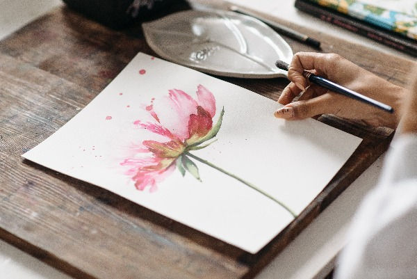 Thumbnail: Watercolor house painting