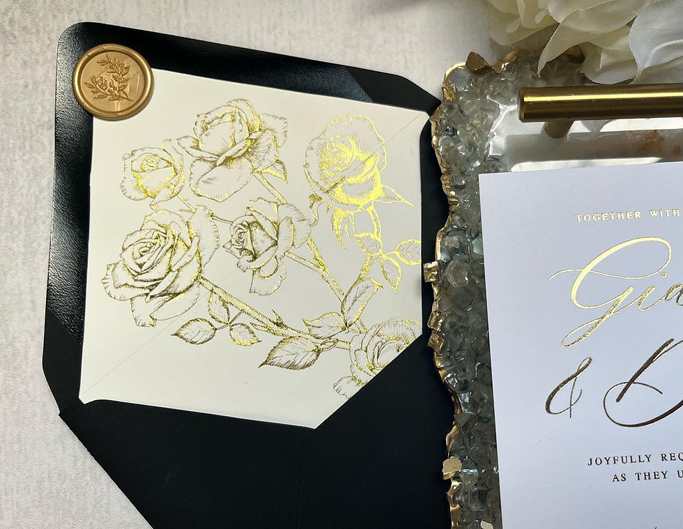 Thumbnail: Wedding invitation suite