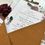 Thumbnail: Angled Terracotta Velvet Pocket Boho Wedding Invitations 509 