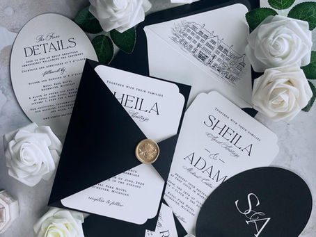 Die Cut Invitations