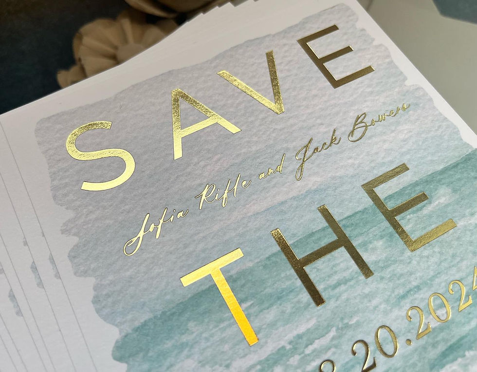 Thumbnail: Ocean Wedding, Coastal Wedding, Sea Wedding, Tropical Wedding, Ocean Save the Dates, Beach Save the Dates, Beach Wedding