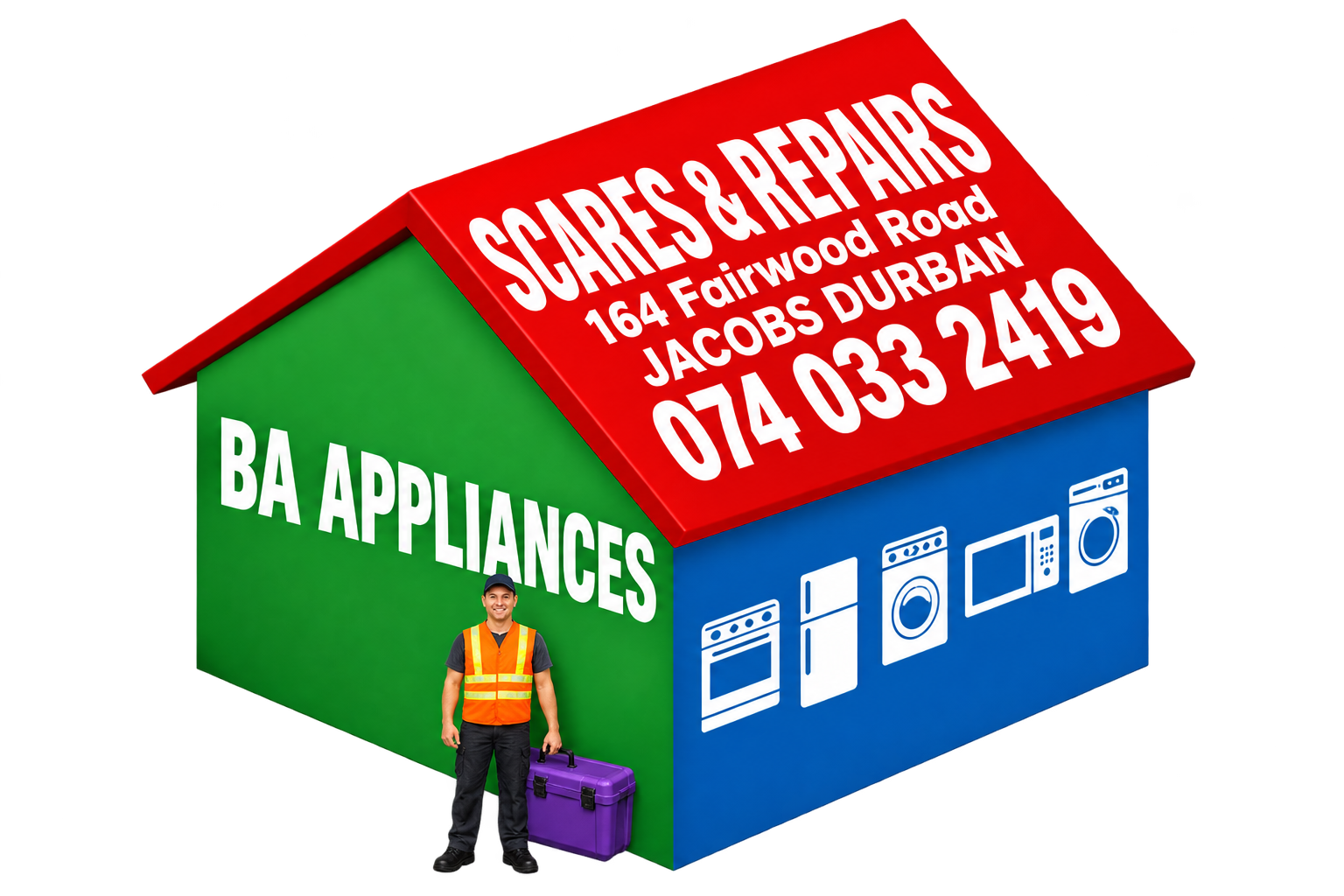 B A Appliances Logo