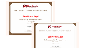 Certificados do Curso