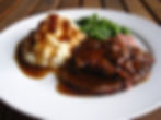Roast Beef with Brown Gravy